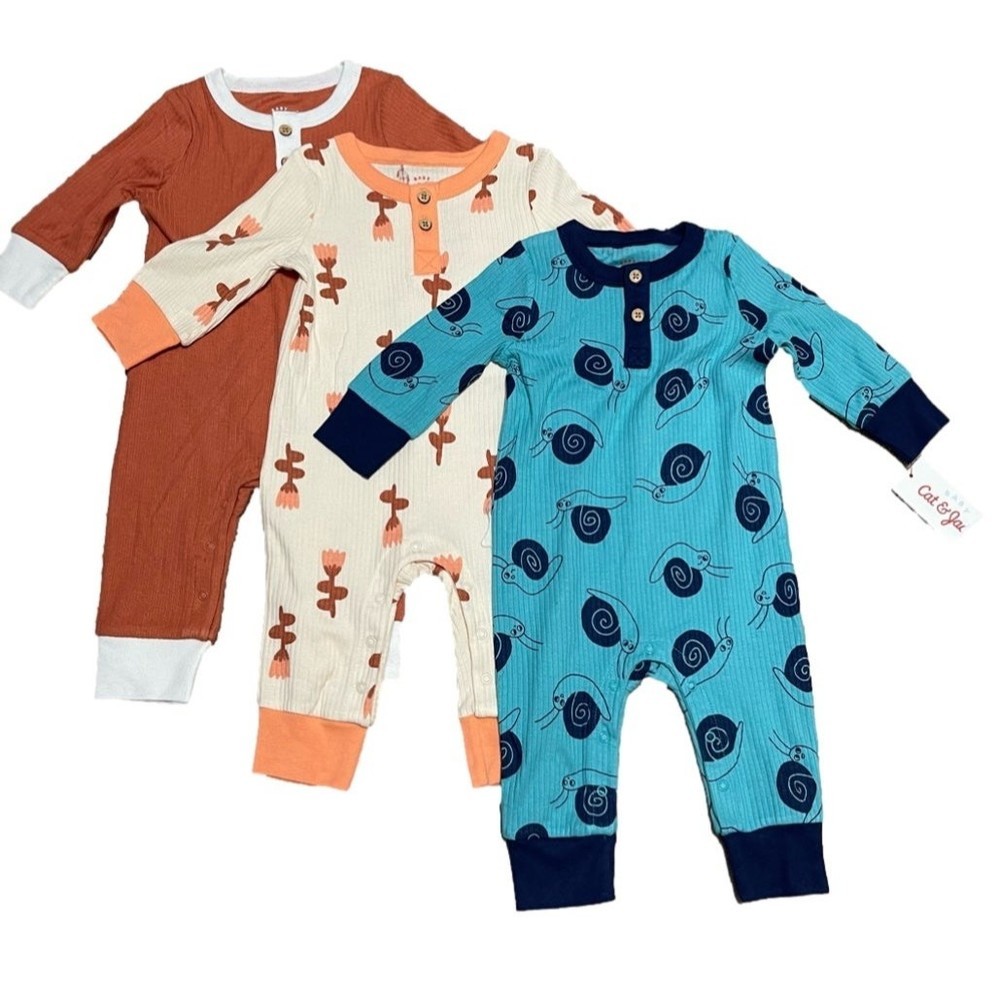 CAT & jack bundle of 3 pieces of onesies size 3M-6M